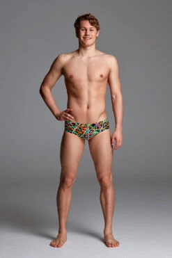 Funky Trunks - Strapped In Mens Classic Briefs -Swimming Clothing funky trunks strapped in mens classic briefs 4