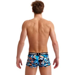 Funky Trunks - Swan Song - Mens Underwear Trunks -Swimming Clothing funky trunks swan song mens underwear trunks 3