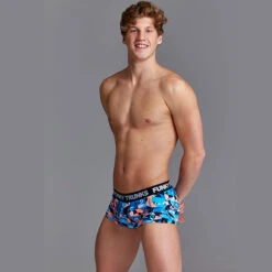 Funky Trunks - Swan Song - Mens Underwear Trunks -Swimming Clothing funky trunks swan song mens underwear trunks 4