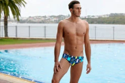 Funky Trunks - Tropic Tower Mens Classic Briefs -Swimming Clothing funky trunks tropic tower mens classic briefs 5