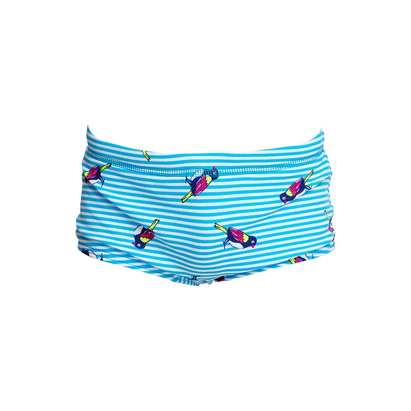 Funky Trunks - Tweety Tweet Toddler Boys Printed Trunk 4 Funky Trunks - Tweety Tweet Toddler Boys Printed Trunk - Image 2