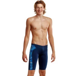 Funky Trunks - Wild Water - Boys Eco Training Jammers -Swimming Clothing funky trunks wild water boys training jammers 5