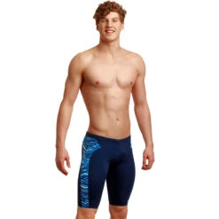 Funky Trunks - Wild Water - Mens Eco Training Jammers -Swimming Clothing funky trunks wild water mens training jammers 5