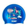 Funky - Wacky West Silicone Swimming Cap