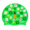 Aqua Fruit Salad - Green Silicone Swim Cap -Swimming Clothing green fruit salad silicone swim cap