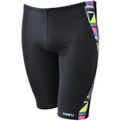 Maru - Diamond Dazzle Pacer Mens Jammer - Multi -Swimming Clothing maru diamond dazzle pacer jammer multi boys swimwear 4