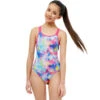 Maru - Nimbus Ecotech Sparkle Arrow Back Girls Swimsuit - Multi