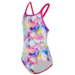 Maru - Nimbus Ecotech Sparkle Arrow Back Girls Swimsuit - Multi -Swimming Clothing maru girls nimbus ecotech sparkle arrow back multi 3 edf03013 b3ac 4b44 a954 fc97f0275390
