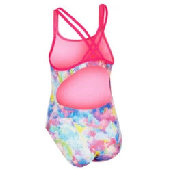 Maru - Nimbus Ecotech Sparkle Arrow Back Girls Swimsuit - Multi -Swimming Clothing maru girls nimbus ecotech sparkle arrow back multi 4