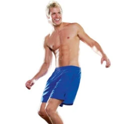 Maru - Solid Blue Mens Short