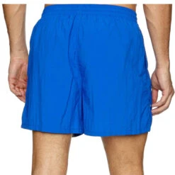Maru - Solid Blue Mens Short -Swimming Clothing maru mens swimwear solid blue short 3