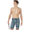 Maru - Rainforest Pacer Mens Jammer - Black/Green 1 Maru - Rainforest Pacer Mens Jammer - Black/Green -Swimming Clothing maru rainforest pacer mens jammer black green 1