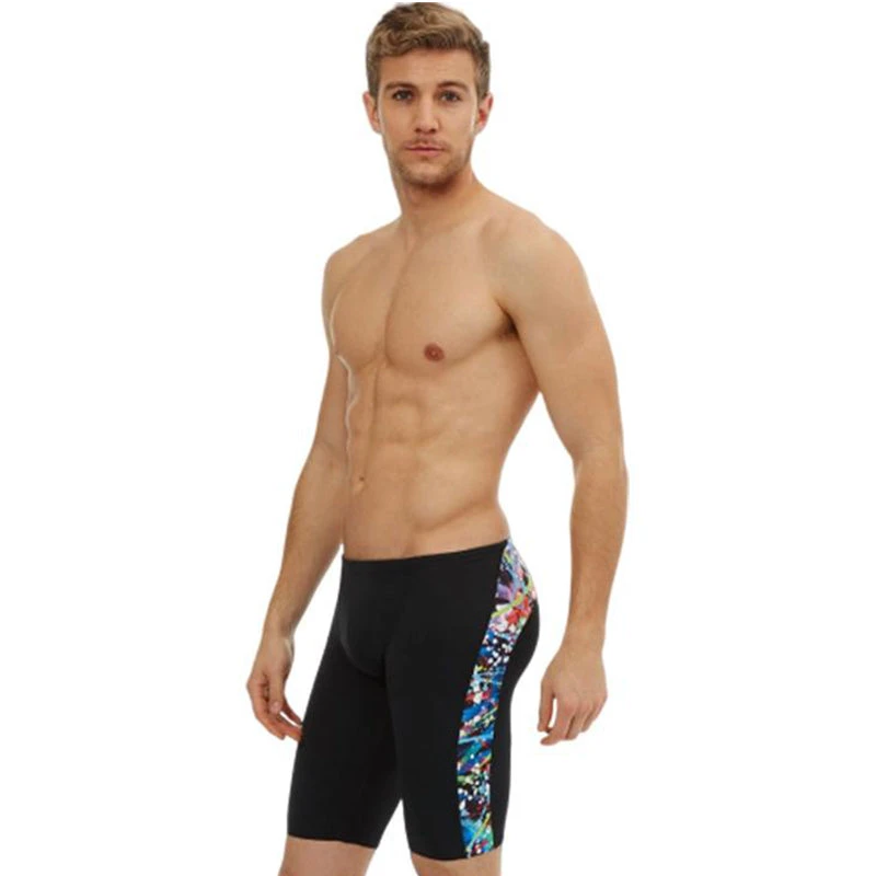 Maru - Splash Ecotech Panel Mens Jammer - Black/Multi 3 Maru - Splash Ecotech Panel Mens Jammer - Black/Multi