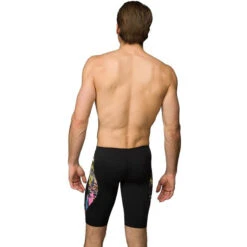 Maru - Techno Glitch Pacer Jammer - Multi -Swimming Clothing maru techno glitch pacer jammer multi boys swimwear 2