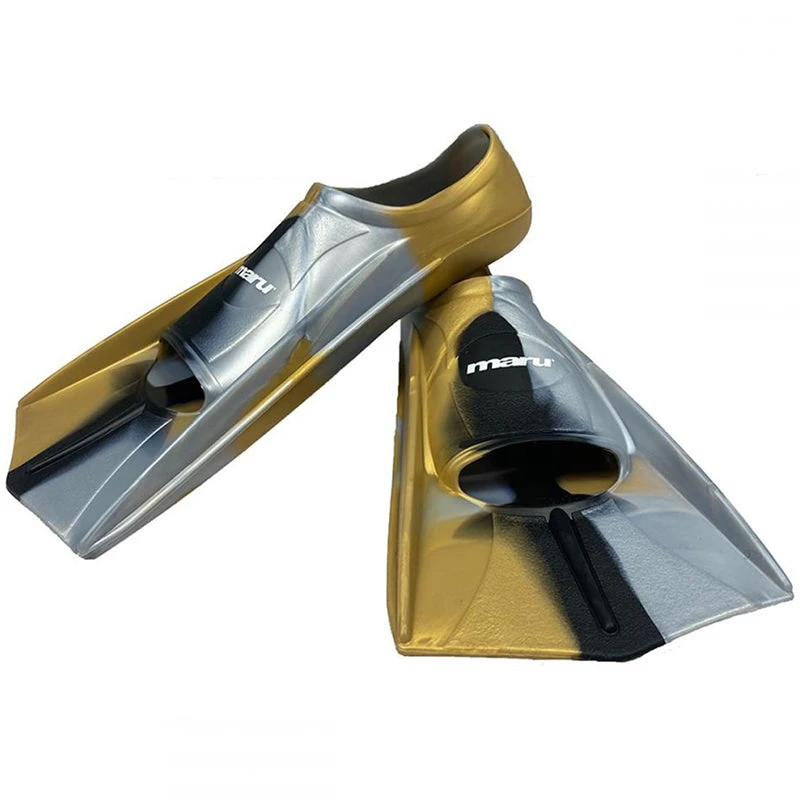 Maru - Training Fins - Black/Silver/Gold - Limited Edition 5 Maru - Training Fins - Black/Silver/Gold - Limited Edition - Image 3