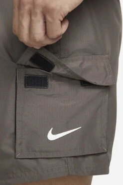 Nike - Belted Packable 5" Volley Short (Ironstone) -Swimming Clothing nike belted packable 5 volley short ironstone 8