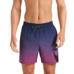 Nike - Color Fade Vital 5" Volley Short (Regency Purple) -Swimming Clothing nike color fade vital 5 volley short regency purple 3