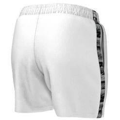 Nike - Logo Tape 5" Volley Short (White) -Swimming Clothing nike logo tape 5 volley short white 5