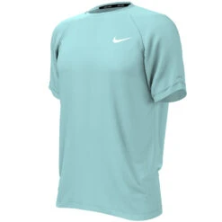 Nike - Men's Essential Short Sleeve Hydroguard (Copa) -Swimming Clothing nike mens essential short sleeve hydroguard copa 4