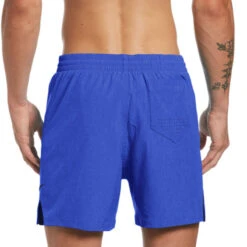 Nike - Men's Essential Vital 5" Volley Short (Dk Marina Blue) -Swimming Clothing nike mens essential vital 5 volley short dk marina blue 3