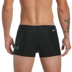 Nike - Men's Split Logo Square Leg (Black) 8 Nike - Men's Split Logo Square Leg (Black) -Swimming Clothing nike mens split logo square leg black 3