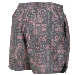 Nike - Men's Swim Logo Mash-up 5" Volley Short (Iron Grey) -Swimming Clothing nike mens swim logo mash up 5 volley short iron grey 2