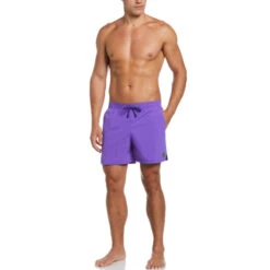 Nike - Men's Swim Solid Icon 5" Volley Short (Psychic Purple) -Swimming Clothing nike mens swim solid icon 5 volley short psychic purple 3