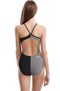 Nike - Rift Racerback One Piece Swimsuit (Black) -Swimming Clothing nike rift racerback ladies one piece swimsuit black 001 5