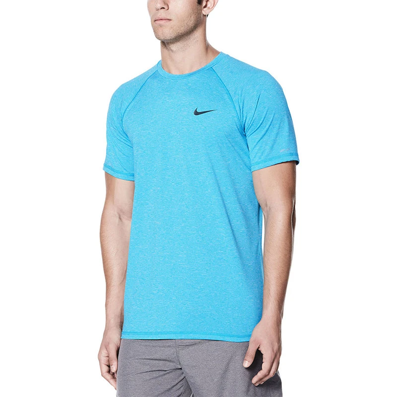 Nike - Short Sleeve Hydroguard T-Shirt (Blue Fury) 3 Nike - Short Sleeve Hydroguard T-Shirt (Blue Fury)