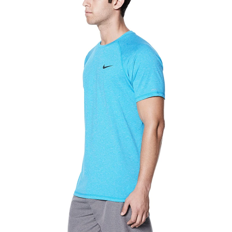Nike - Short Sleeve Hydroguard T-Shirt (Blue Fury) 4 Nike - Short Sleeve Hydroguard T-Shirt (Blue Fury) - Image 2