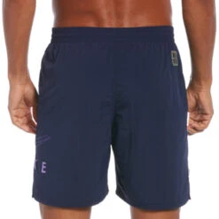 Nike - Split Logo Icon 7" Volley Short (Midnight Navy) -Swimming Clothing nike split logo icon 7 volley short midnight navy 2