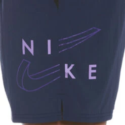 Nike - Split Logo Icon 7" Volley Short (Midnight Navy) -Swimming Clothing nike split logo icon 7 volley short midnight navy 3