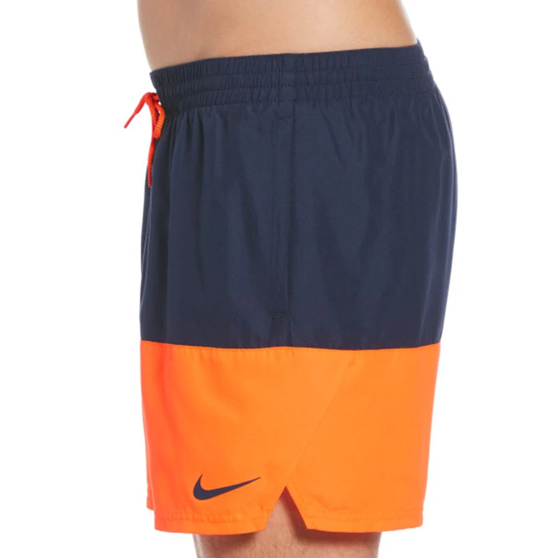 Nike - Swim Men's Split 5" Volley Short (Total Orange) 5 Nike - Swim Men's Split 5" Volley Short (Total Orange) - Image 3