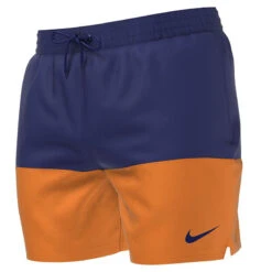 Nike - Swim Men's Split 5" Volley Short (Total Orange) 10 Nike - Swim Men's Split 5" Volley Short (Total Orange) -Swimming Clothing nike swim mens split 5 volley short total orange 4