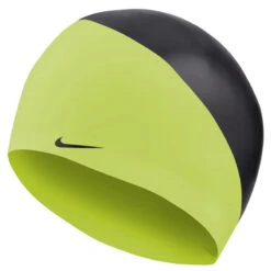 Nike - Unisex 'Just Do It' Swim Cap (Volt) -Swimming Clothing nike unisex just do it swim cap volt 3