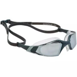 Speedo - Aquapulse Pro Mirror Goggles - Grey/Silver -Swimming Clothing speedo aquapulse pro mirror goggles grey silver 5