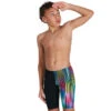Speedo - Boys Hyperchromatic Allover Digital Jammer - Black/Red -Swimming Clothing speedo boys hyperchromatic allover digital jammer black red 1