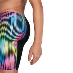 Speedo - Boys Hyperchromatic Allover Digital Jammer - Black/Red 14 Speedo - Boys Hyperchromatic Allover Digital Jammer - Black/Red -Swimming Clothing speedo boys hyperchromatic allover digital jammer black red 5