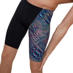 Speedo - ColourRipple V-Cut Jammer -Swimming Clothing speedo colourripple v cut boys jammer 6