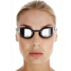 Speedo - Fastskin Hyper Elite Mirror Adult Goggles - Black/Silver -Swimming Clothing speedo fastskin hyper elite mirror adult goggles black grey silver 5