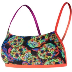 Speedo - Flipturns Crossback Two Piece Swimsuit - Black/Red -Swimming Clothing speedo flipturns two piece crossback swimsuit black red 5