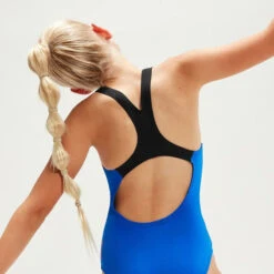 Speedo - Girls Digital Placement Medalist Swimsuit - Blue/Green -Swimming Clothing speedo girls digital placement medalist swimsuit blue green 4