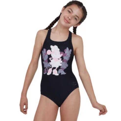 Speedo - Junior Minnie Mouse Medalist Swimsuit