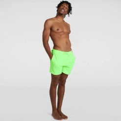 Speedo - Men's Essentials 16" Watershort - Lime Green -Swimming Clothing speedo mens essentials 16 watershort lime green 4