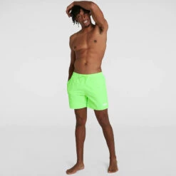 Speedo - Men's Essentials 16" Watershort - Lime Green -Swimming Clothing speedo mens essentials 16 watershort lime green 5