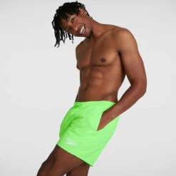 Speedo - Men's Essentials 16" Watershort - Lime Green -Swimming Clothing speedo mens essentials 16 watershort lime green 6
