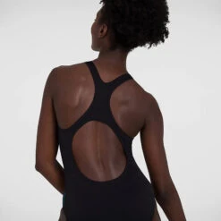 Speedo - Women's Placement Medalist Swimsuit - Black 12 Speedo - Women's Placement Medalist Swimsuit - Black -Swimming Clothing speedo womens placement medalist swimsuit black 4