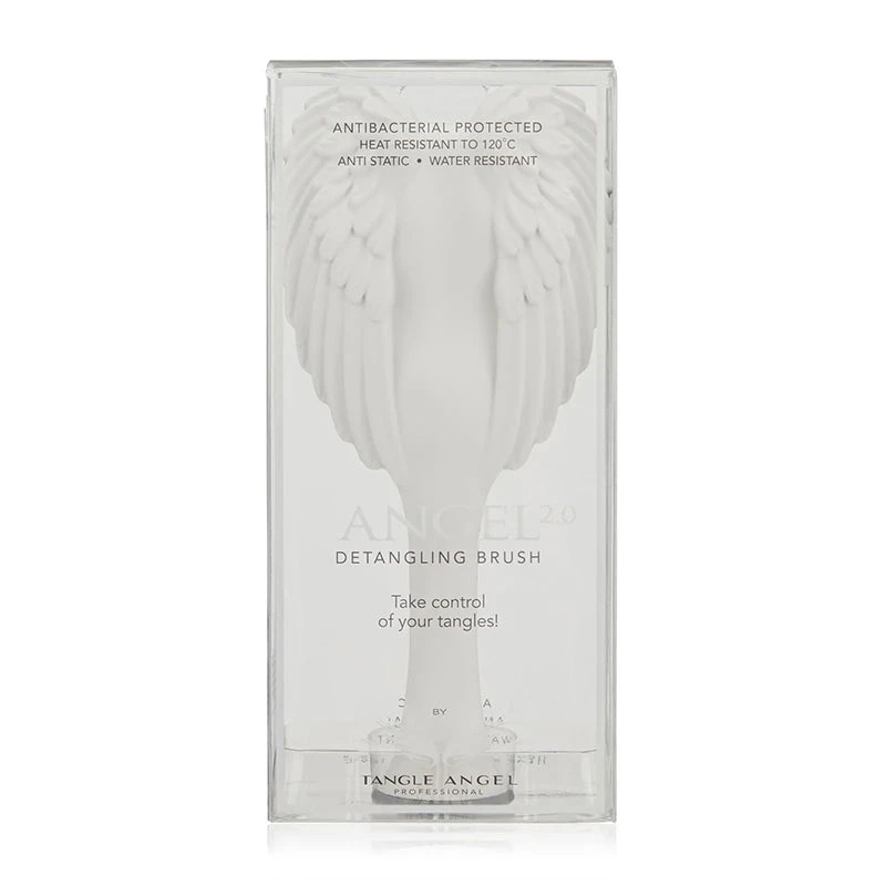 Tangle Angel - Angel 2.0 Hair Brush Soft Touch White 5 Tangle Angel - Angel 2.0 Hair Brush Soft Touch White - Image 3