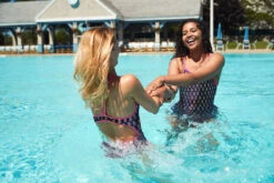 The Finals Funnies - Aloha Foil Flutterback Swimsuit -Swimming Clothing the finals funnies aloha foil flutter back one piece 5