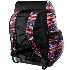 TYR - Alliance 45L Backpack All American Print - Red/White/Blue -Swimming Clothing tyr alliance 45l backpack all american print red white blue 2
